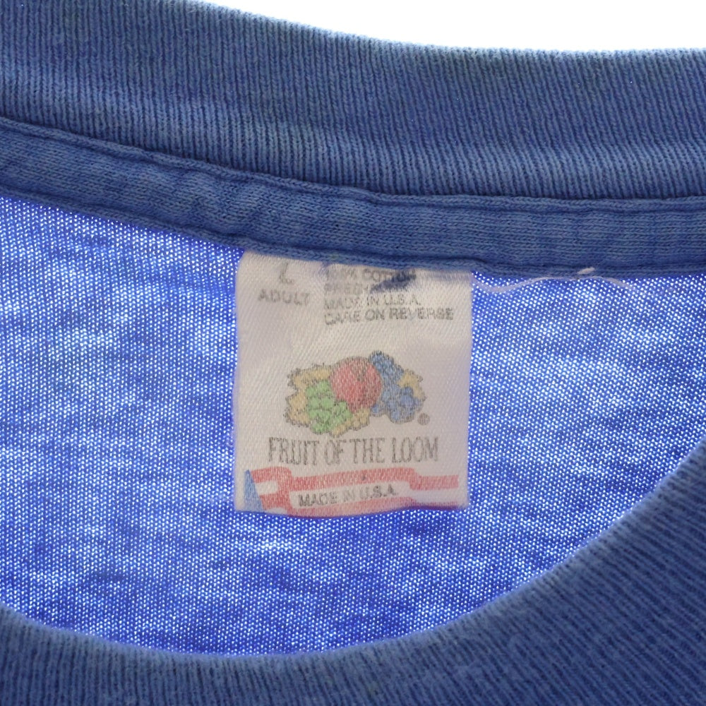 VINTAGE(ヴィンテージ) 90S SONIC YOUTH WASHING MACHINE ソニックユース プリント 半袖Tシャツ ブルー