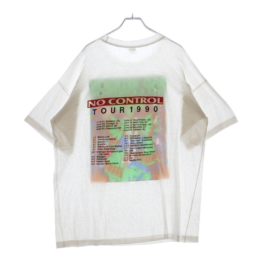 VINTAGE(ヴィンテージ) 90s BAD RELIGION NO CONTROL TOUR 1990 KOZIK TEE バットレディション コジック 両面プリント半袖Tシャツ カットソー ホワイト
