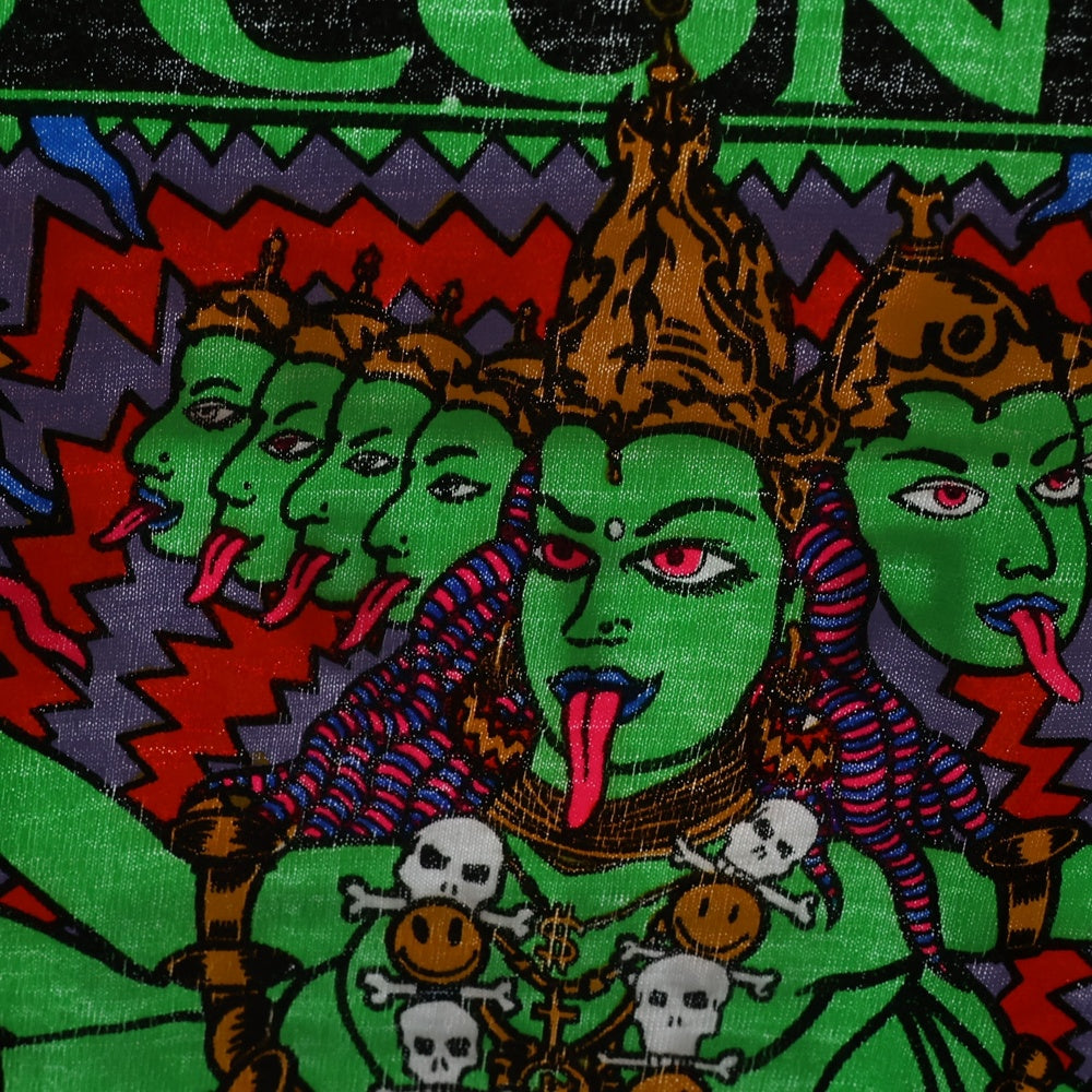 VINTAGE(ヴィンテージ) 90s BAD RELIGION NO CONTROL TOUR 1990 KOZIK TEE バットレディション コジック 両面プリント半袖Tシャツ カットソー ホワイト
