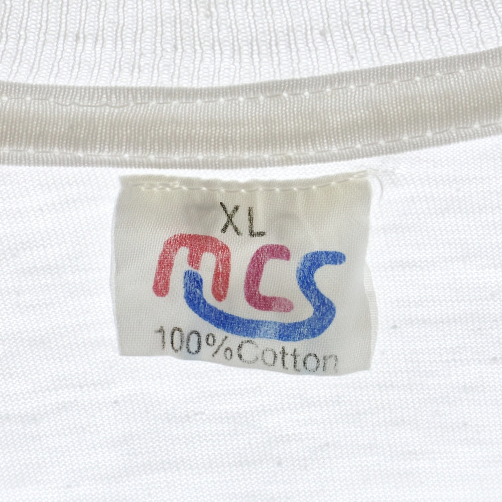 VINTAGE(ヴィンテージ) 90s BAD RELIGION NO CONTROL TOUR 1990 KOZIK TEE バットレディション コジック 両面プリント半袖Tシャツ カットソー ホワイト