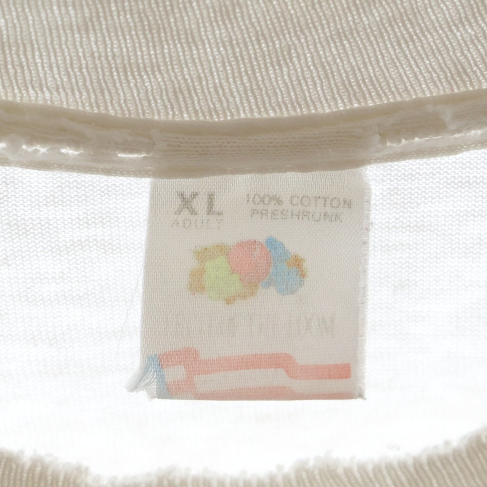 VINTAGE(ヴィンテージ) 90s SONIC YOUTH BOMB POP ICE WHITE TEE ソニックユース 両面プリント半袖Tシャツ カットソー ホワイト