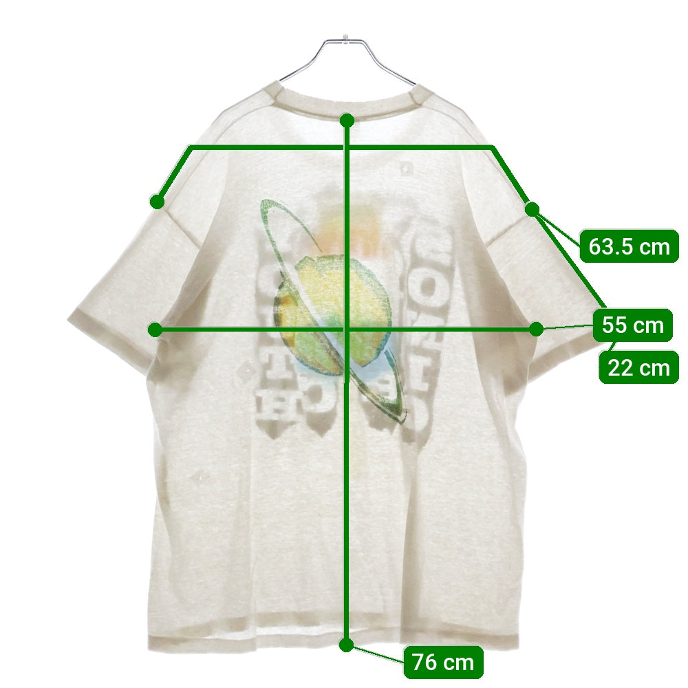 VINTAGE(ヴィンテージ) 90s SONIC YOUTH BOMB POP ICE WHITE TEE ソニックユース 両面プリント半袖Tシャツ カットソー ホワイト