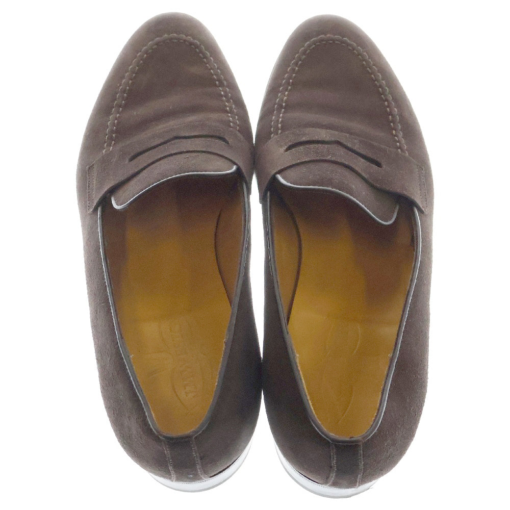 J.M.WESTON(ジェイエムウエストン) 518 スウェード コインローファー ドレスシューズ ブラウン 7