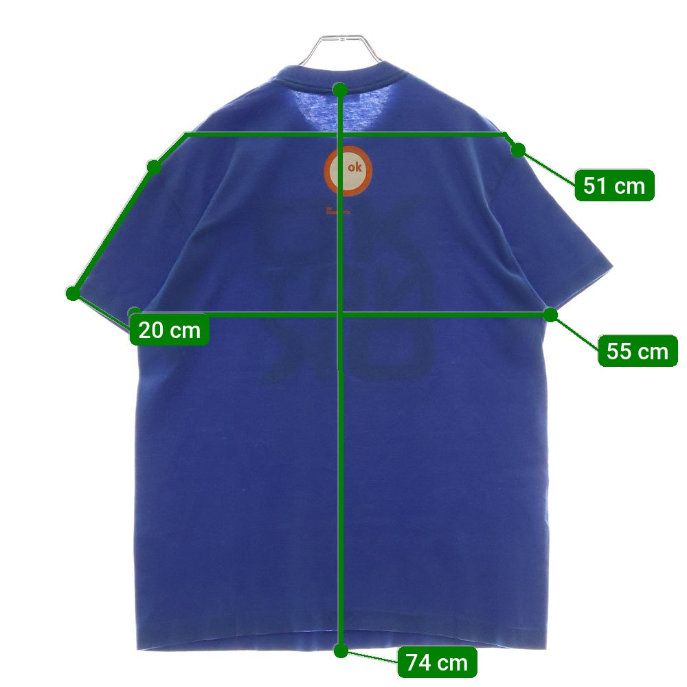 VINTAGE(ヴィンテージ) 90S RADIO HEAD OK COMPUTER レディオヘッド 両面プリント 半袖Tシャツ ブルー