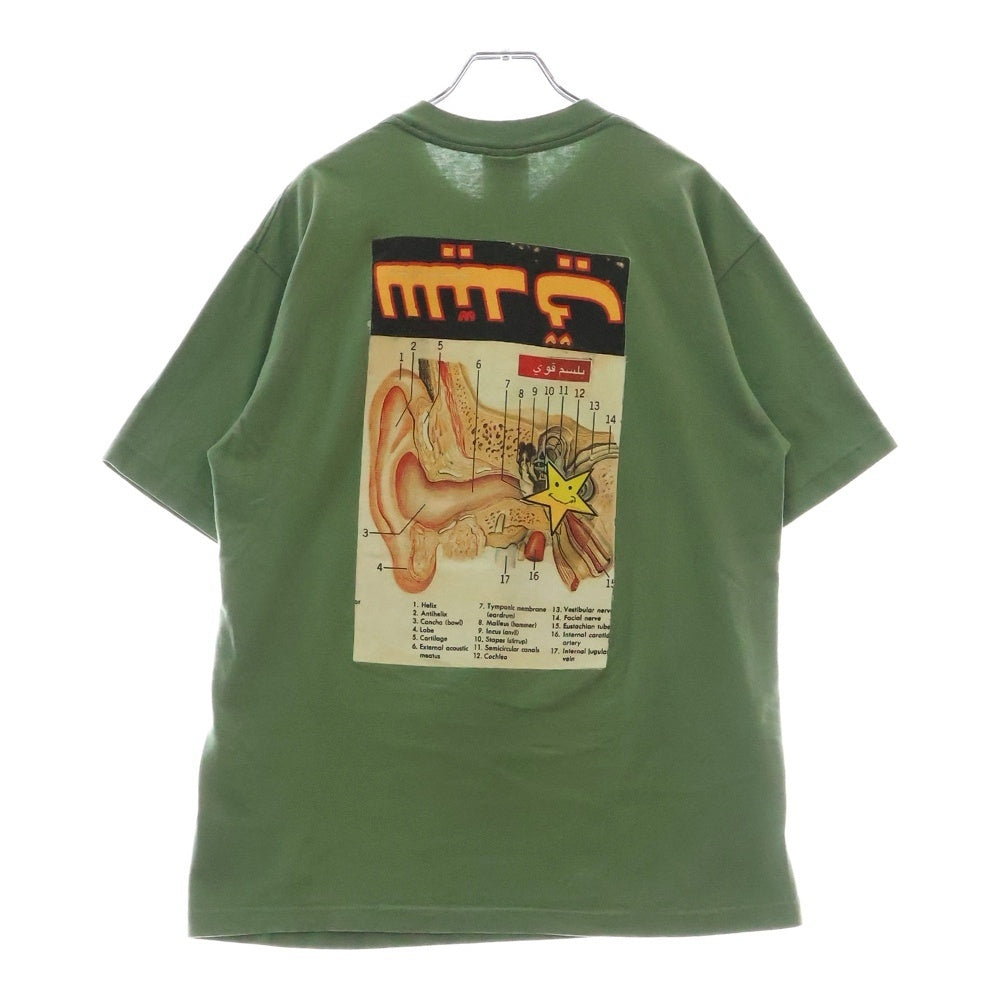 VINTAGE(ヴィンテージ) 90S THE FLAMING LIPS フレーミングリップス 両面プリント 半袖Tシャツ グリーン