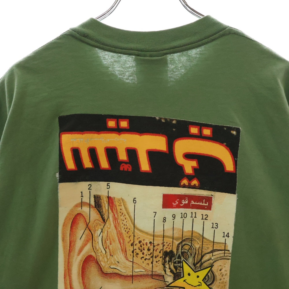 VINTAGE(ヴィンテージ) 90S THE FLAMING LIPS フレーミングリップス 両面プリント 半袖Tシャツ グリーン