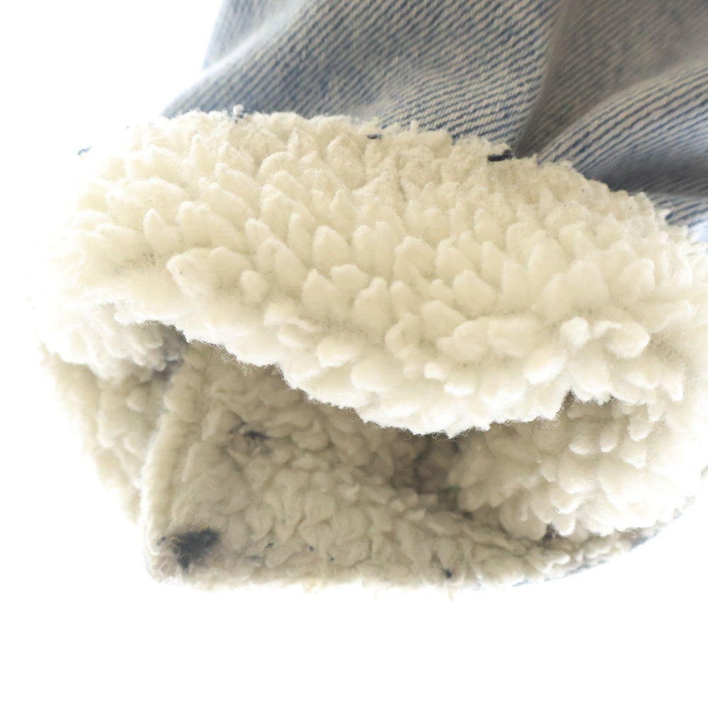ERL(イーアールエル) ×Levi's Sherpa Trucker DENIM リーバイス シェルパトラッカージャケット インディゴ PC9-A5496-0000