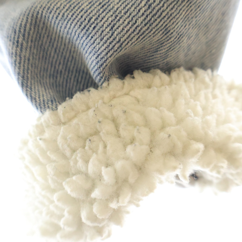ERL(イーアールエル) ×Levi's Sherpa Trucker DENIM リーバイス シェルパトラッカージャケット インディゴ PC9-A5496-0000