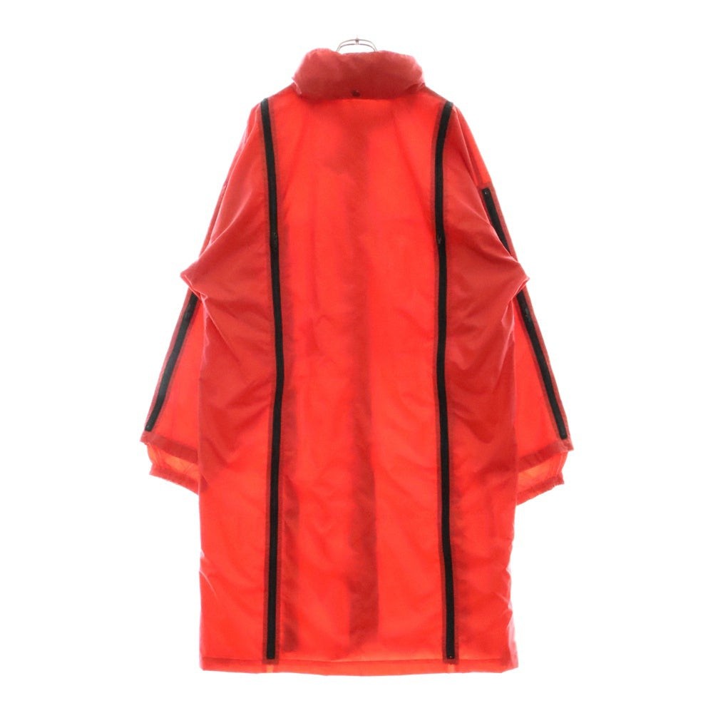 FINAL HOME(ファイナルホーム) 90-00s ARCHIVE PARACHUTE NYLON COAT FH55-FA701-20 多重ジップ ナイロンコート アウター レッド
