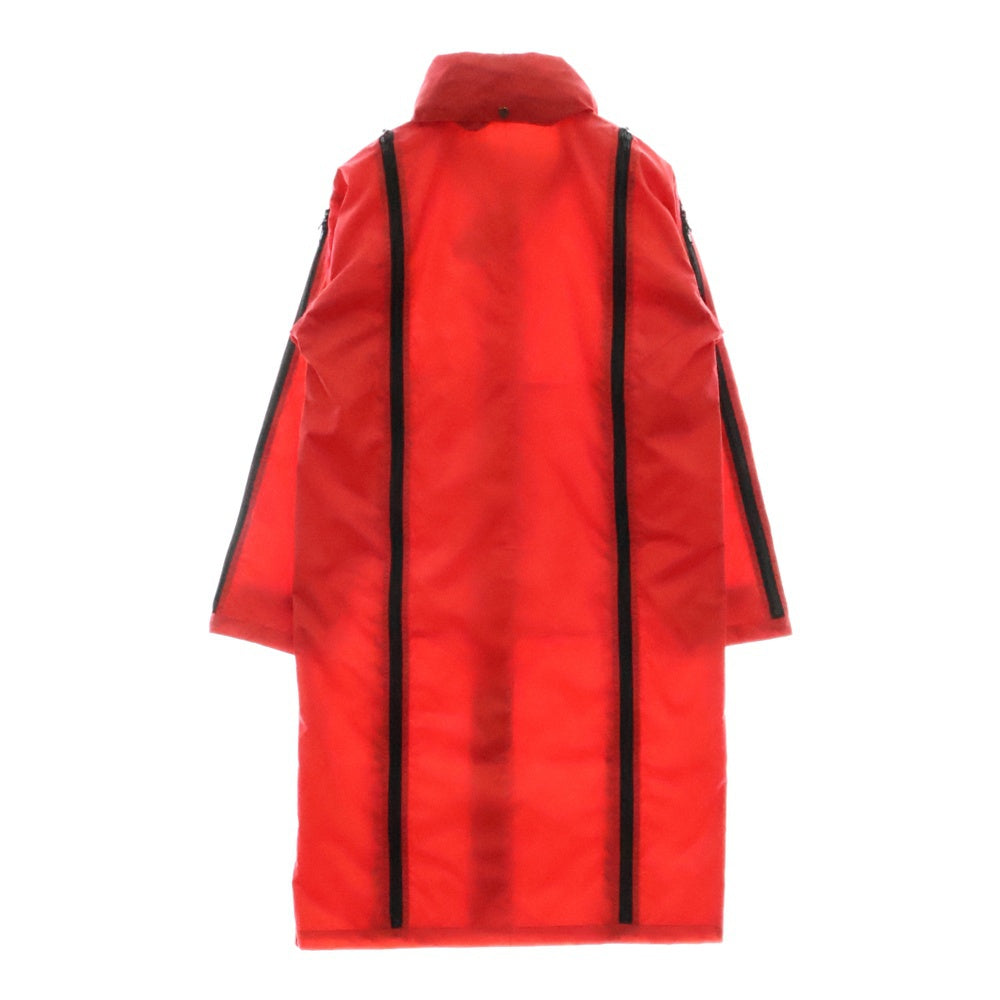 FINAL HOME(ファイナルホーム) 90-00s ARCHIVE PARACHUTE NYLON COAT FH55-FA701-20 多重ジップ ナイロンコート アウター レッド