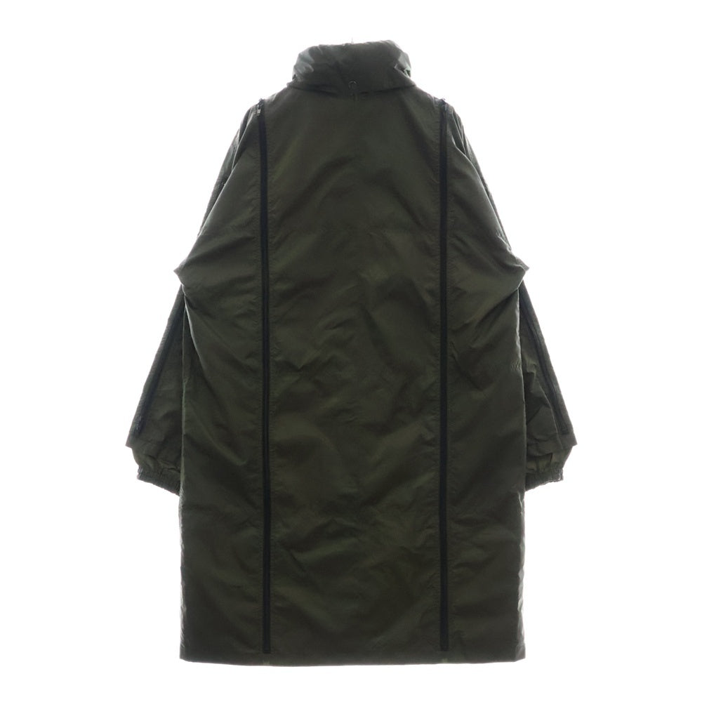 FINAL HOME(ファイナルホーム) 90-00s ARCHIVE PARACHUTE NYLON COAT FH11-FA101-09 多重ジップ ナイロンコート アウター カーキ
