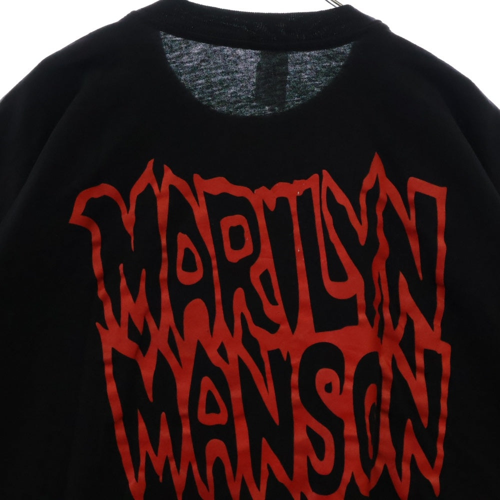 VINTAGE(ヴィンテージ) 90S MARILYN MANSON THE SATANIC ARMY マリリンマンソン サタニックアーミー 両面プリント 半袖Tシャツ
