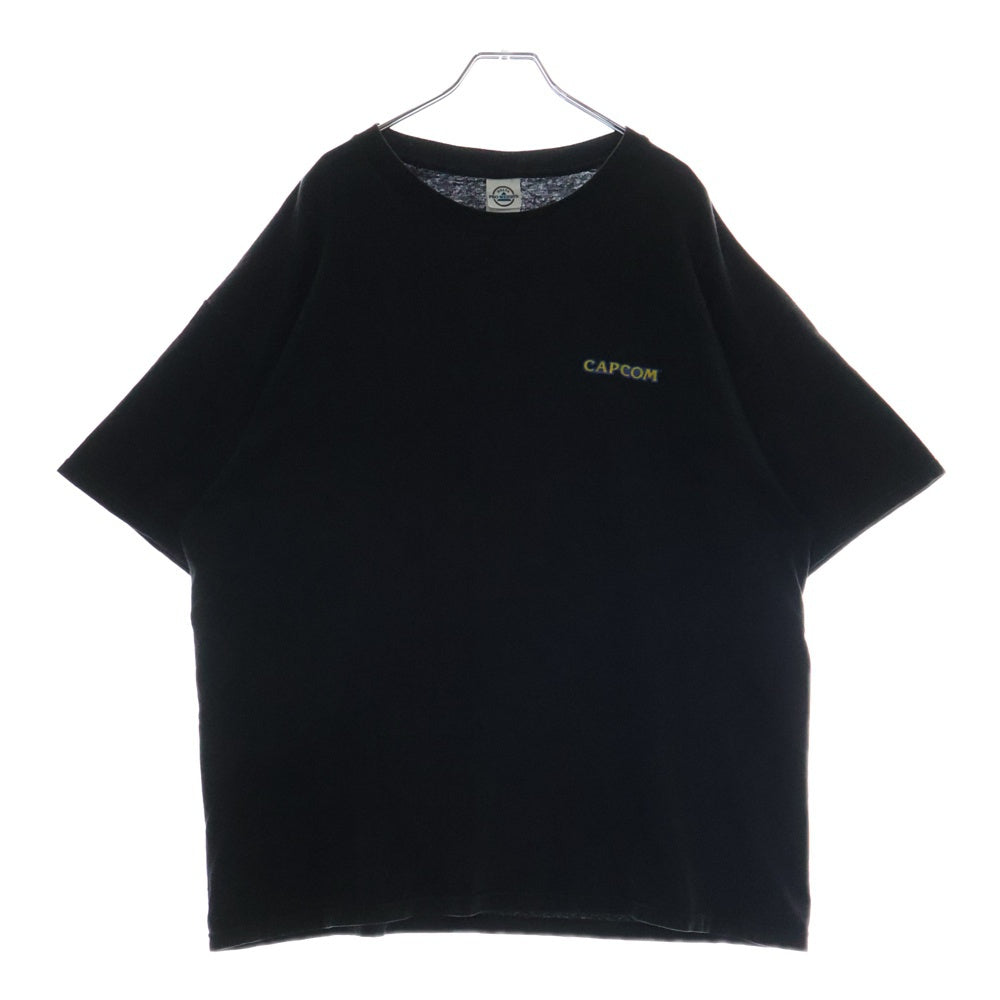 VINTAGE(ヴィンテージ) 00s CAPCOM Resident Evil DEAD AIM TEE フロントプリント半袖Tシャツ カットソー ブラック
