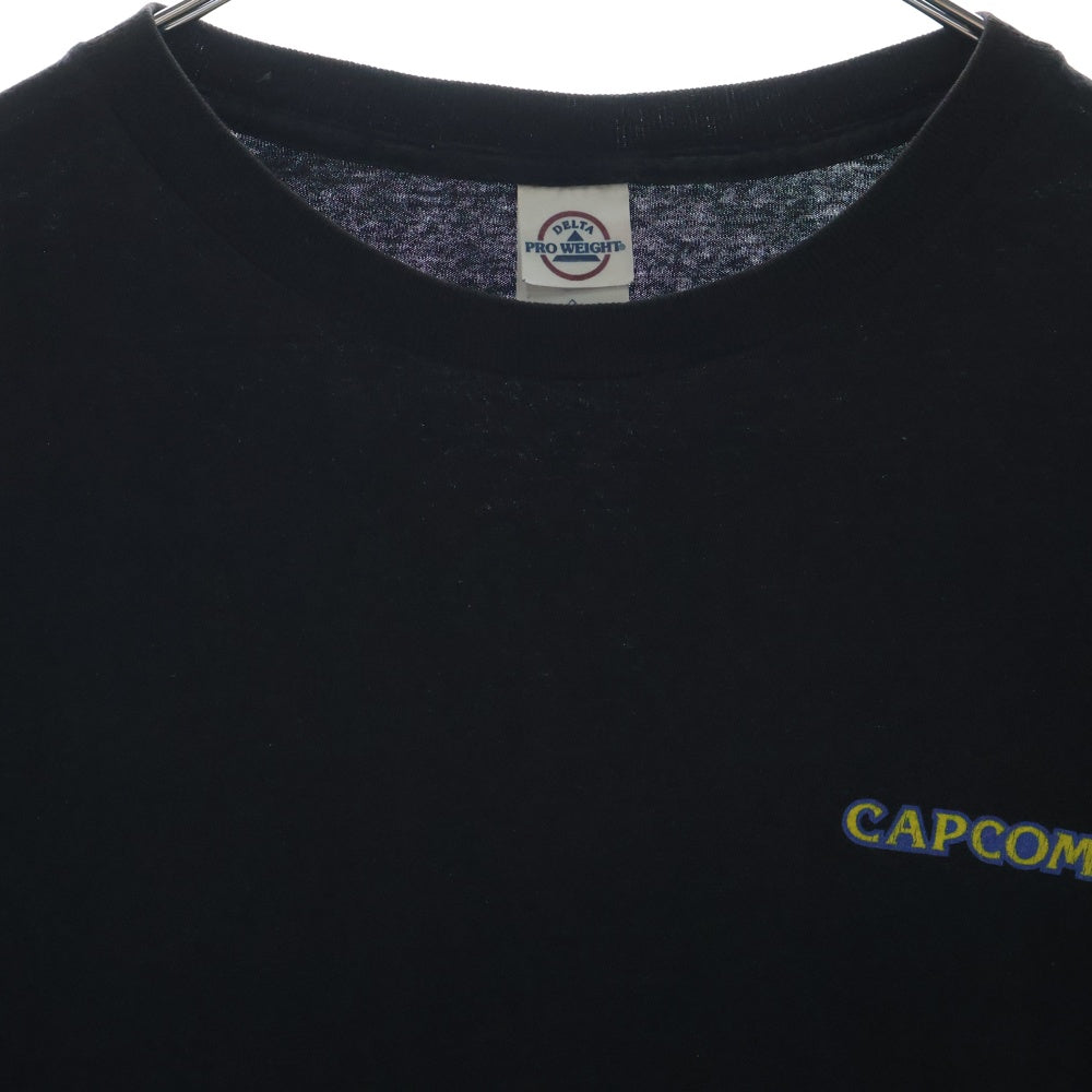 VINTAGE(ヴィンテージ) 00s CAPCOM Resident Evil DEAD AIM TEE フロントプリント半袖Tシャツ カットソー ブラック