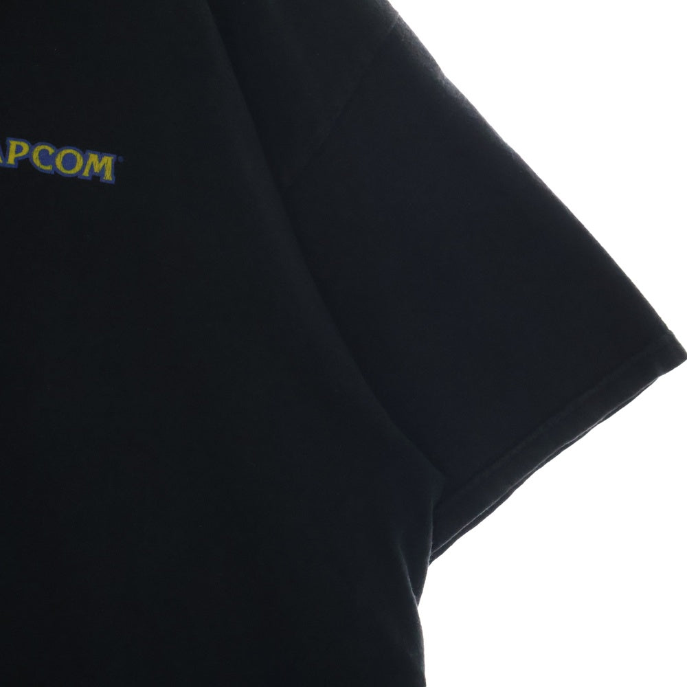VINTAGE(ヴィンテージ) 00s CAPCOM Resident Evil DEAD AIM TEE フロントプリント半袖Tシャツ カットソー ブラック