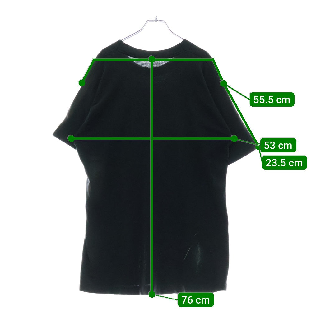 VINTAGE(ヴィンテージ) 90s FOO FIGHTERS EXHAUSTED ALBUM COVER ANGRY FACE TEE フーファイターズ フロントプリント半袖Tシャツ カットソー ブラック