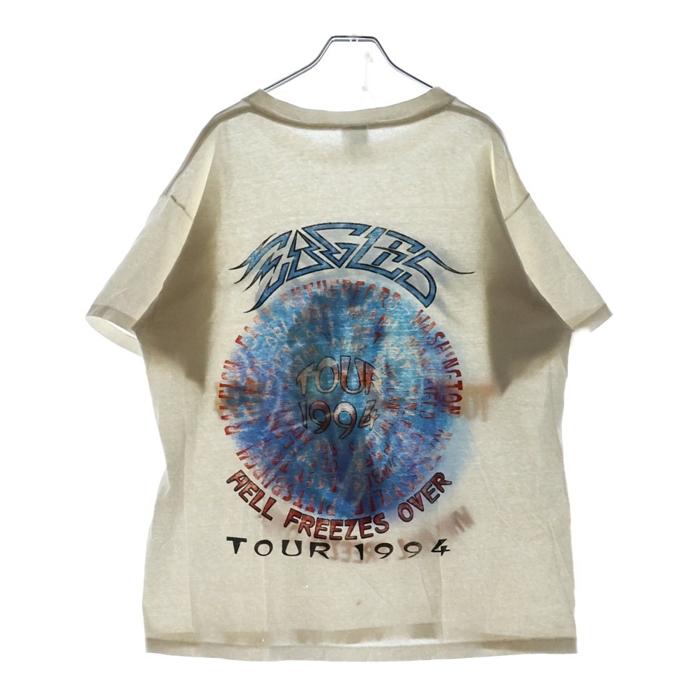 VINTAGE(ヴィンテージ) 90s EAGLE WHEN HELL FREEZES OVER イーグル 1994 TOUR Tシャツ 半袖カットソー ホワイト