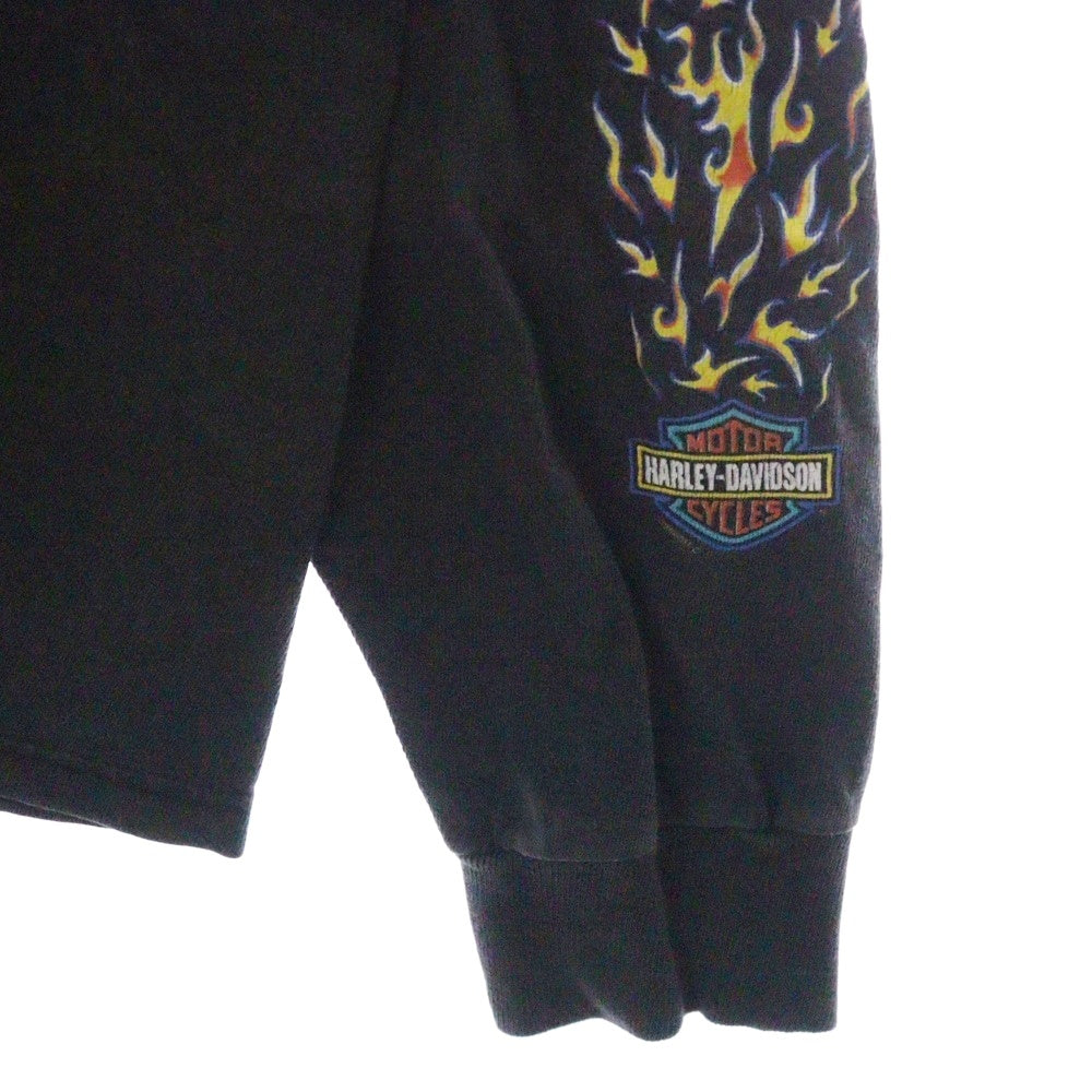 VINTAGE(ヴィンテージ) 00s HARLEY DAVIDSON DAYTONA BIKE WEEK FLORIDA L/S TEE ハーレーダビッドソン ロンT Tシャツ 長袖カットソー ブラック