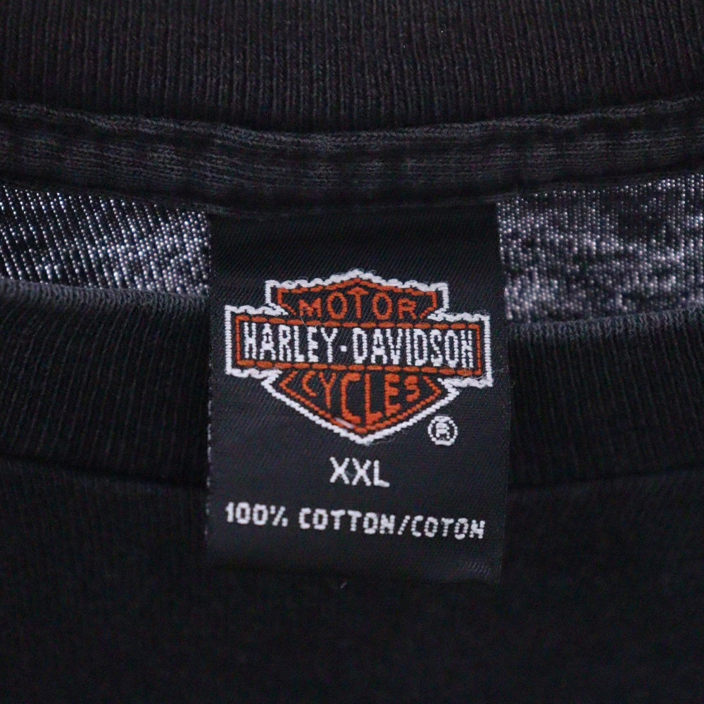 VINTAGE(ヴィンテージ) 00s HARLEY DAVIDSON DAYTONA BIKE WEEK FLORIDA L/S TEE ハーレーダビッドソン ロンT Tシャツ 長袖カットソー ブラック