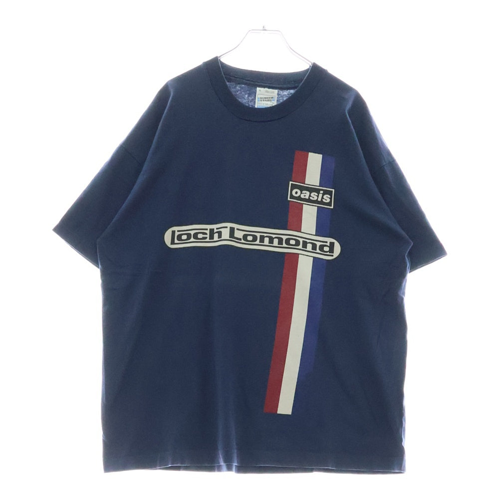 VINTAGE(ヴィンテージ) 90s OASIS KNEBWORTH FADED オアシス ネブワース フェイデッドネイビー Tシャツ 半袖カットソー ネイビー