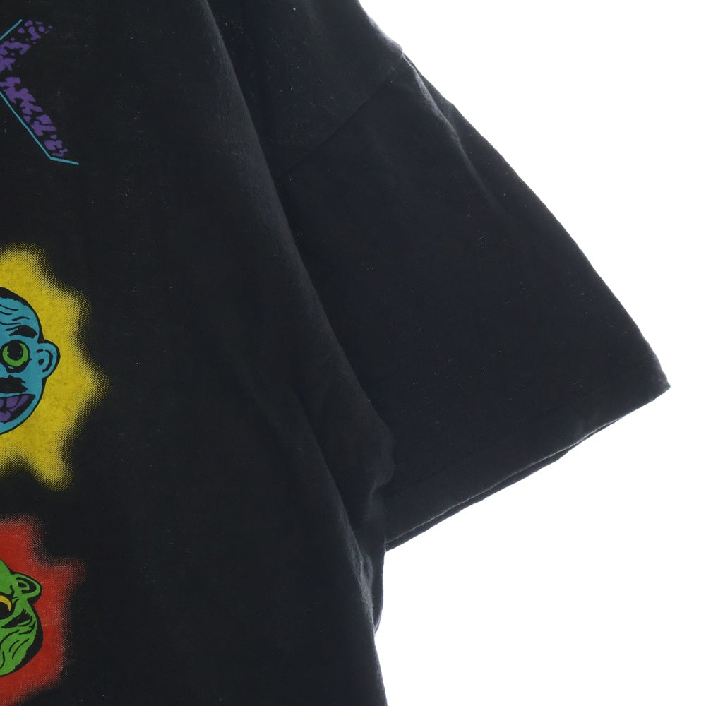 VINTAGE(ヴィンテージ) 90S ANTHRAX KNOW NO COLORS アンスラックス 両面プリント 半袖Tシャツ ブラック