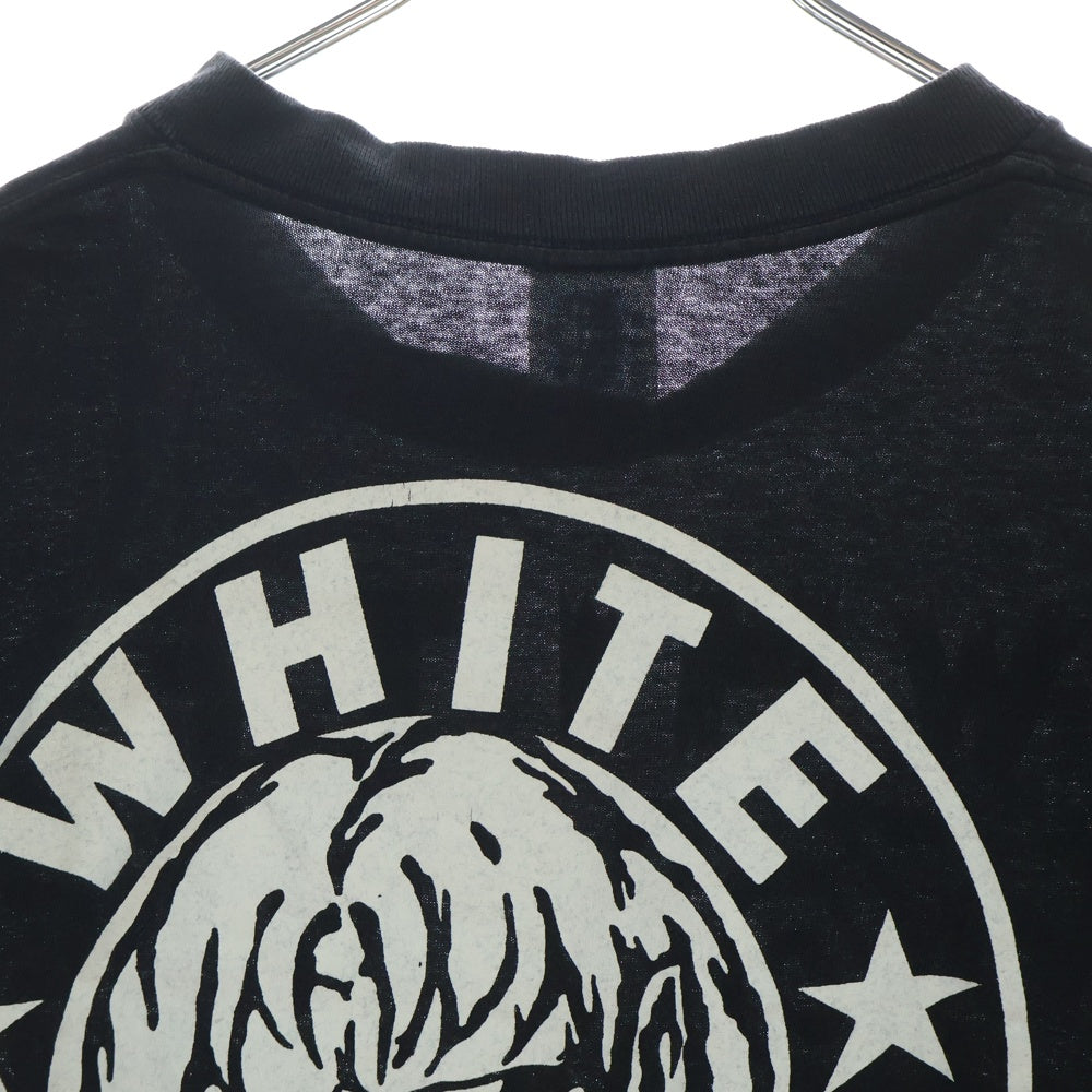 VINTAGE(ヴィンテージ) 90S WHITE ZOMBIE ホワイトゾンビ 両面プリント 半袖Tシャツ ブラック