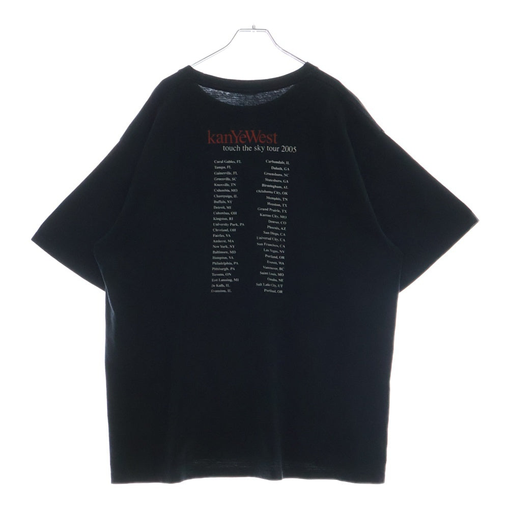 VINTAGE(ヴィンテージ) 00S Kanye West Late Registration カニエウェスト 両面プリント 半袖Tシャツ ブラック