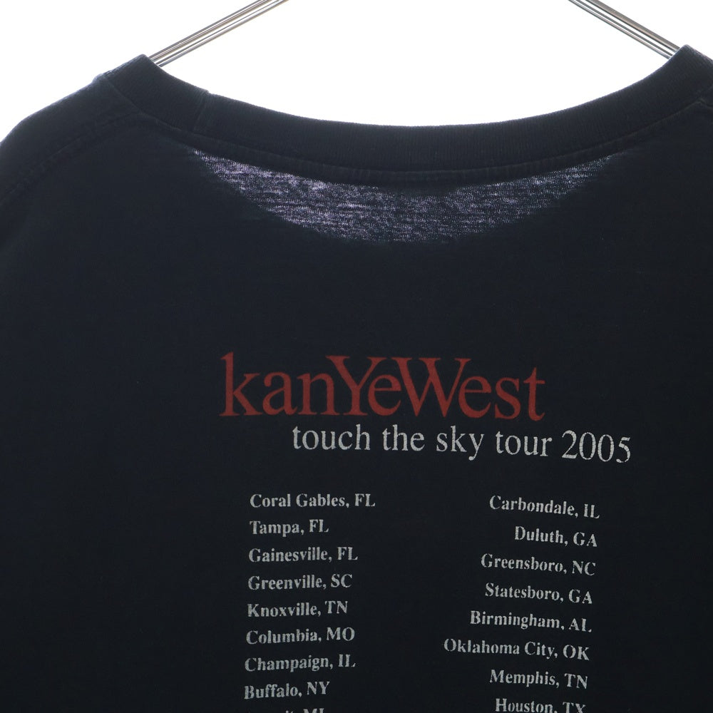 VINTAGE(ヴィンテージ) 00S Kanye West Late Registration カニエウェスト 両面プリント 半袖Tシャツ ブラック