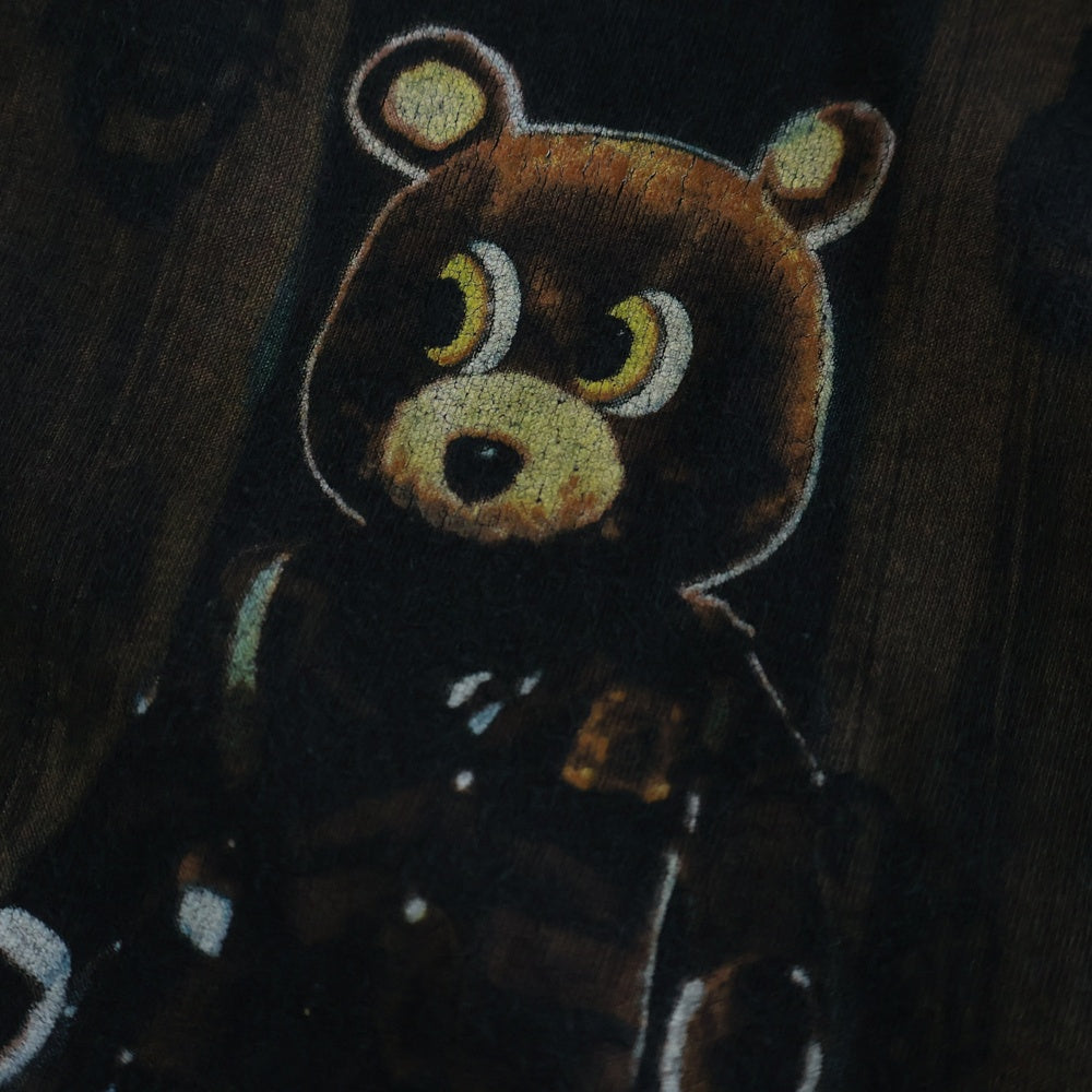 VINTAGE(ヴィンテージ) 00S Kanye West Late Registration カニエウェスト 両面プリント 半袖Tシャツ ブラック