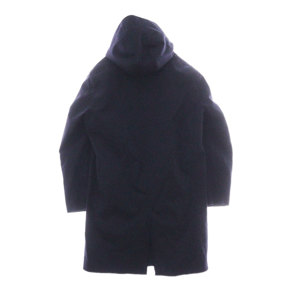 MACKINTOSH(マッキントッシュ) フェイクファーライナー付き ウールゴム引き コート ネイビー