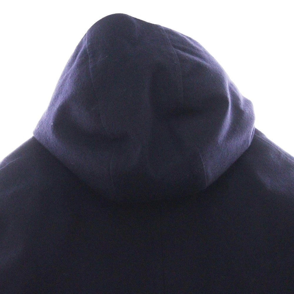 MACKINTOSH(マッキントッシュ) フェイクファーライナー付き ウールゴム引き コート ネイビー