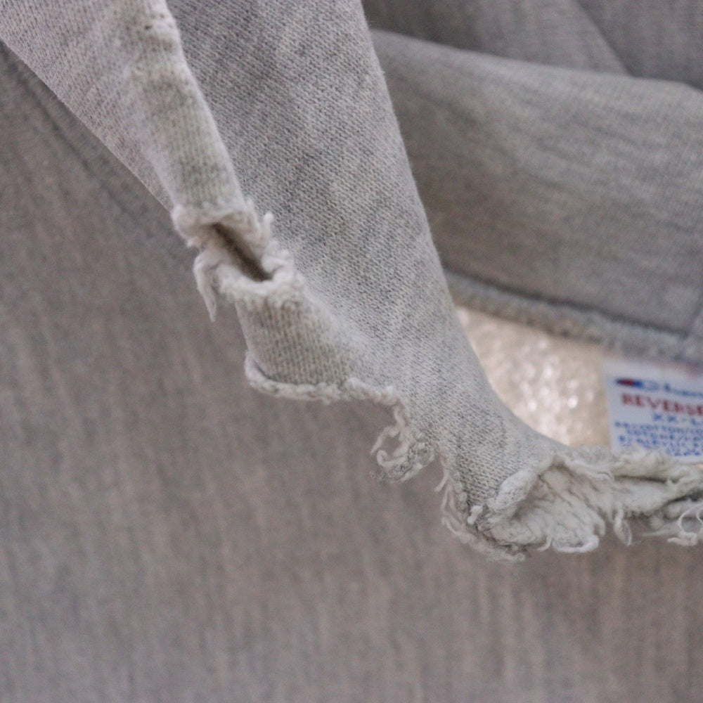VINTAGE(ヴィンテージ) 90s REVERSE WEAVE SWEAT PARKER USMA リバースウィーブ プルオーバー パーカー 霜降りグレー
