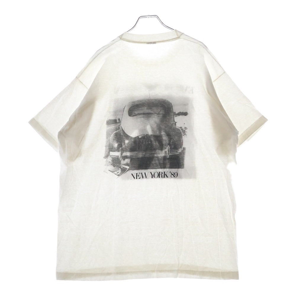 VINTAGE(ヴィンテージ) 90s ARMANI PHOTO BY NORMAN WATSON TEE アルマーニ ノーマンワトソン フォト Tシャツ 半袖カットソー ホワイト