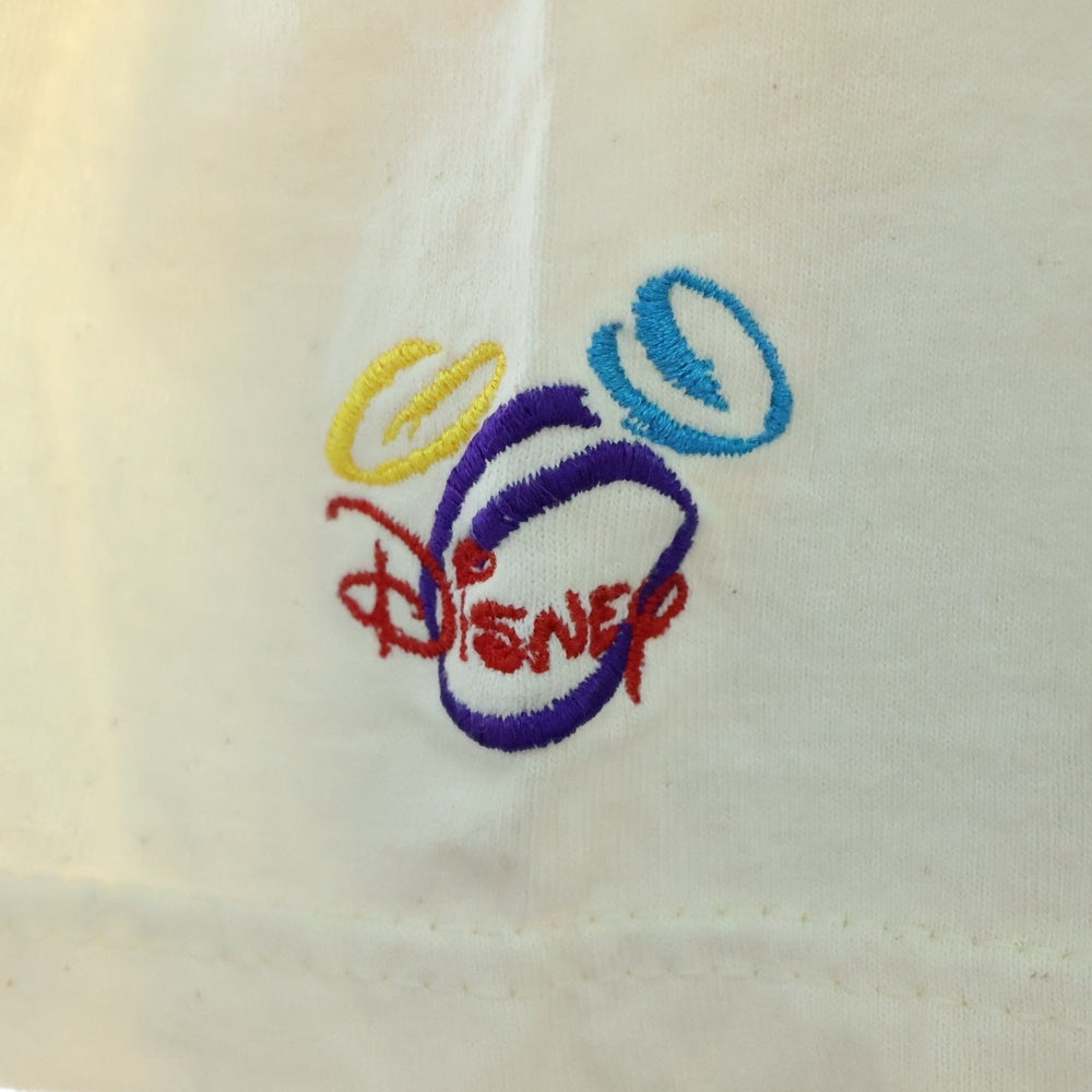 VINTAGE(ヴィンテージ) 90s DISNEY MICKEY NORMAN ROCKWELL ディズニー ミッキーマウス ノーマンロックウェル Tシャツ 半袖カットソー アイボリー