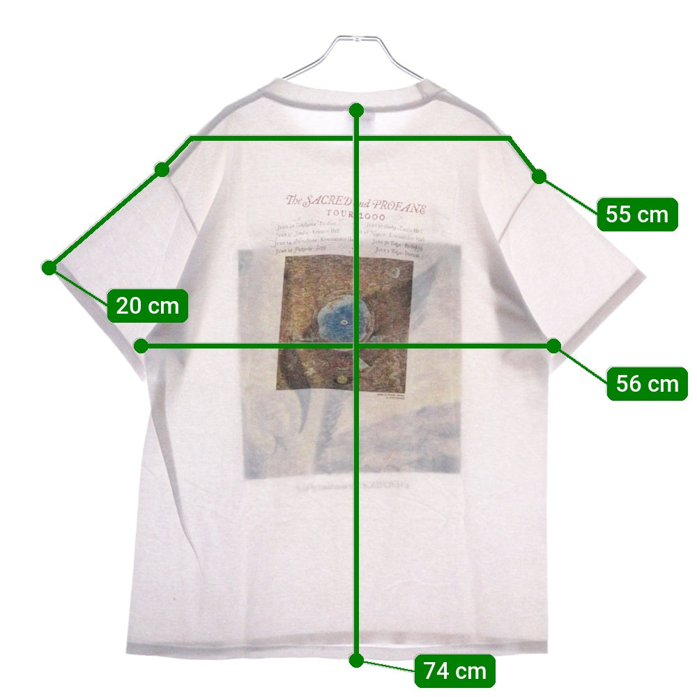 VINTAGE(ヴィンテージ) 00s THE SMASHING PUMPKINS MACHINA ザスマッシングパンプキンズ Tシャツ 半袖カットソー ホワイト