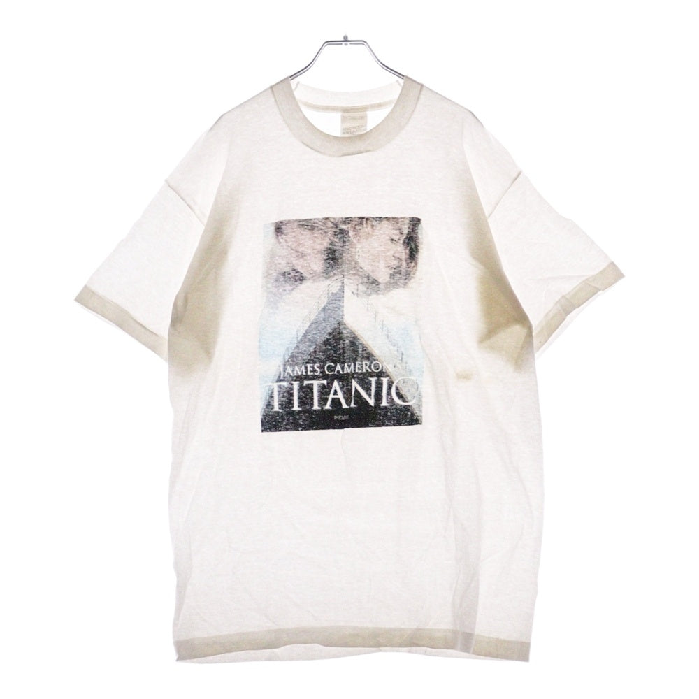 VINTAGE(ヴィンテージ) 90s TAITANIC MOVIE TEE タイタニック Tシャツ 半袖カットソー ホワイト