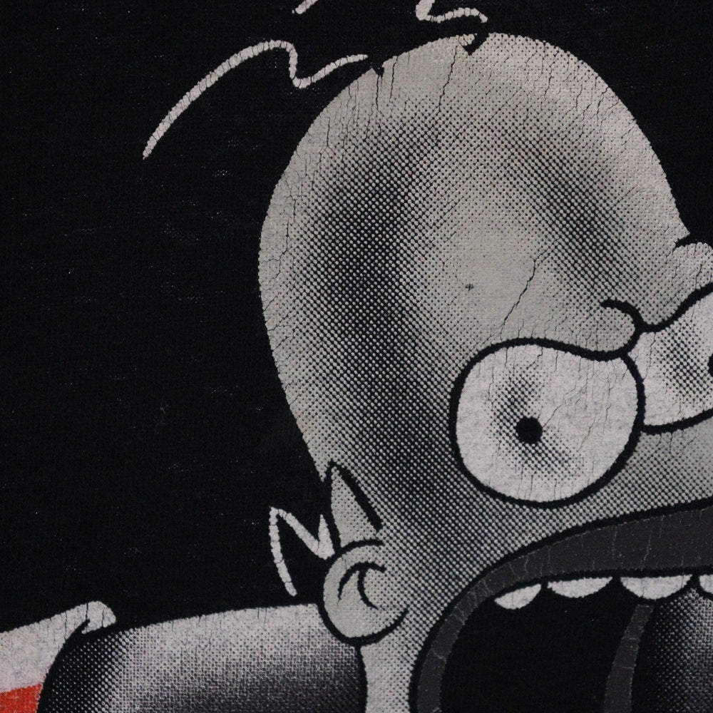 VINTAGE(ヴィンテージ) 90s SIMPSONS FAN1 シンプソンズ Tシャツ 半袖カットソー ブラック