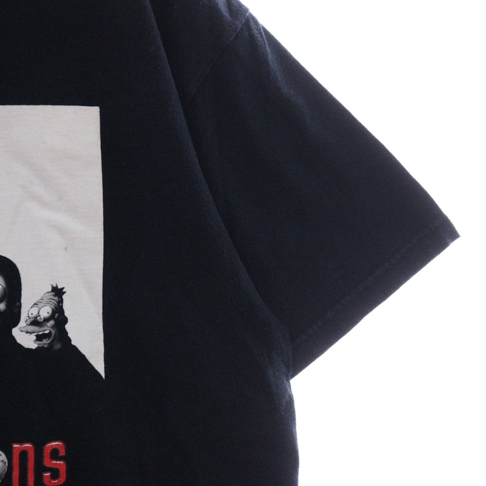 VINTAGE(ヴィンテージ) 90s THE SIMPSONS SOPLANOS PARODY シンプソンズ Tシャツ 半袖カットソー ブラック