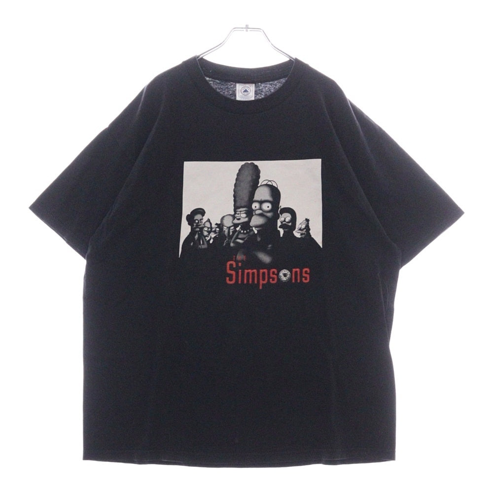 VINTAGE(ヴィンテージ) 90s THE SIMPSONS SOPLANOS PARODY シンプソンズ Tシャツ 半袖カットソー ブラック