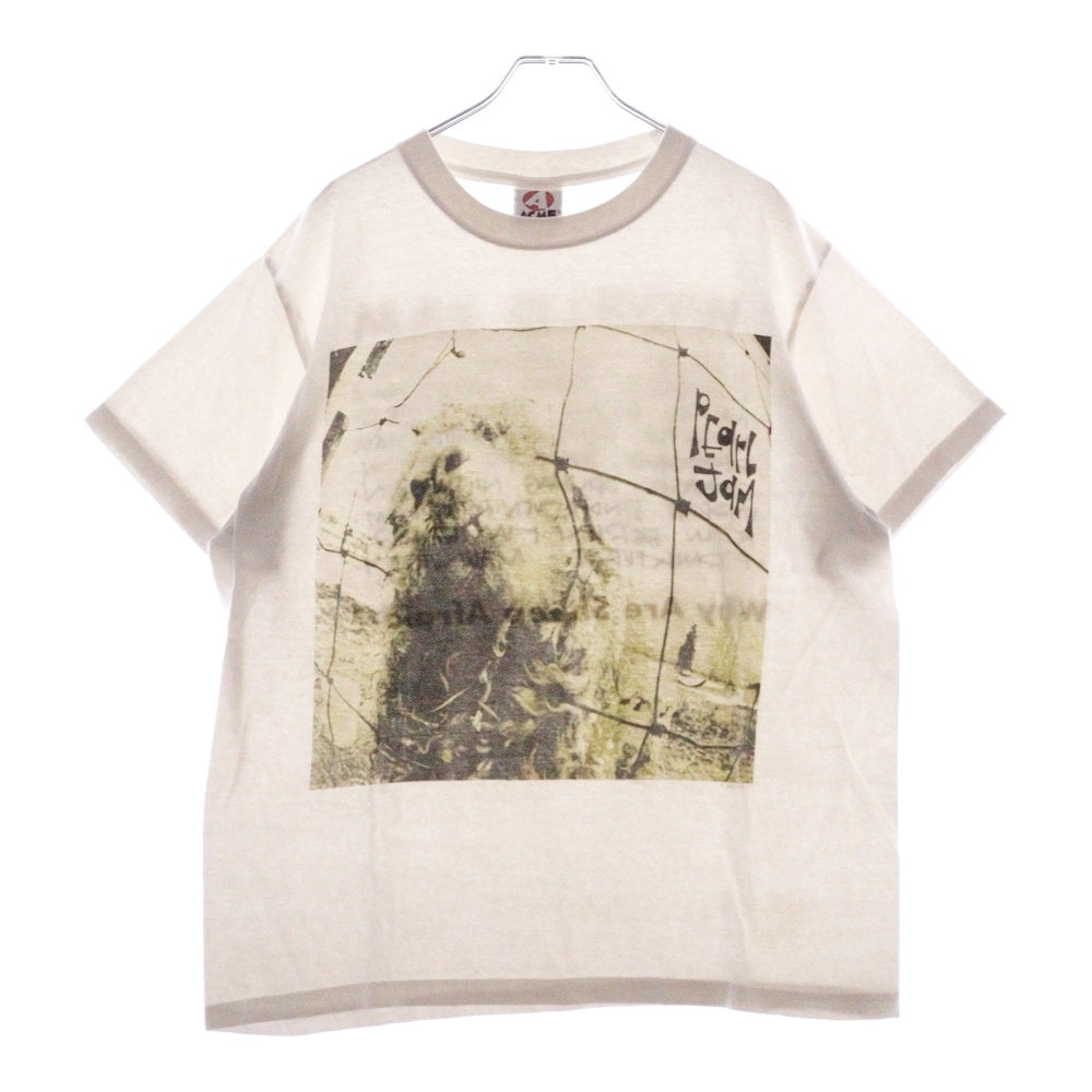 VINTAGE(ヴィンテージ) 90s PEARL JAM 1993 WHY ARE SHEEP AFRAID パールジャム Tシャツ 半袖カットソー ホワイト