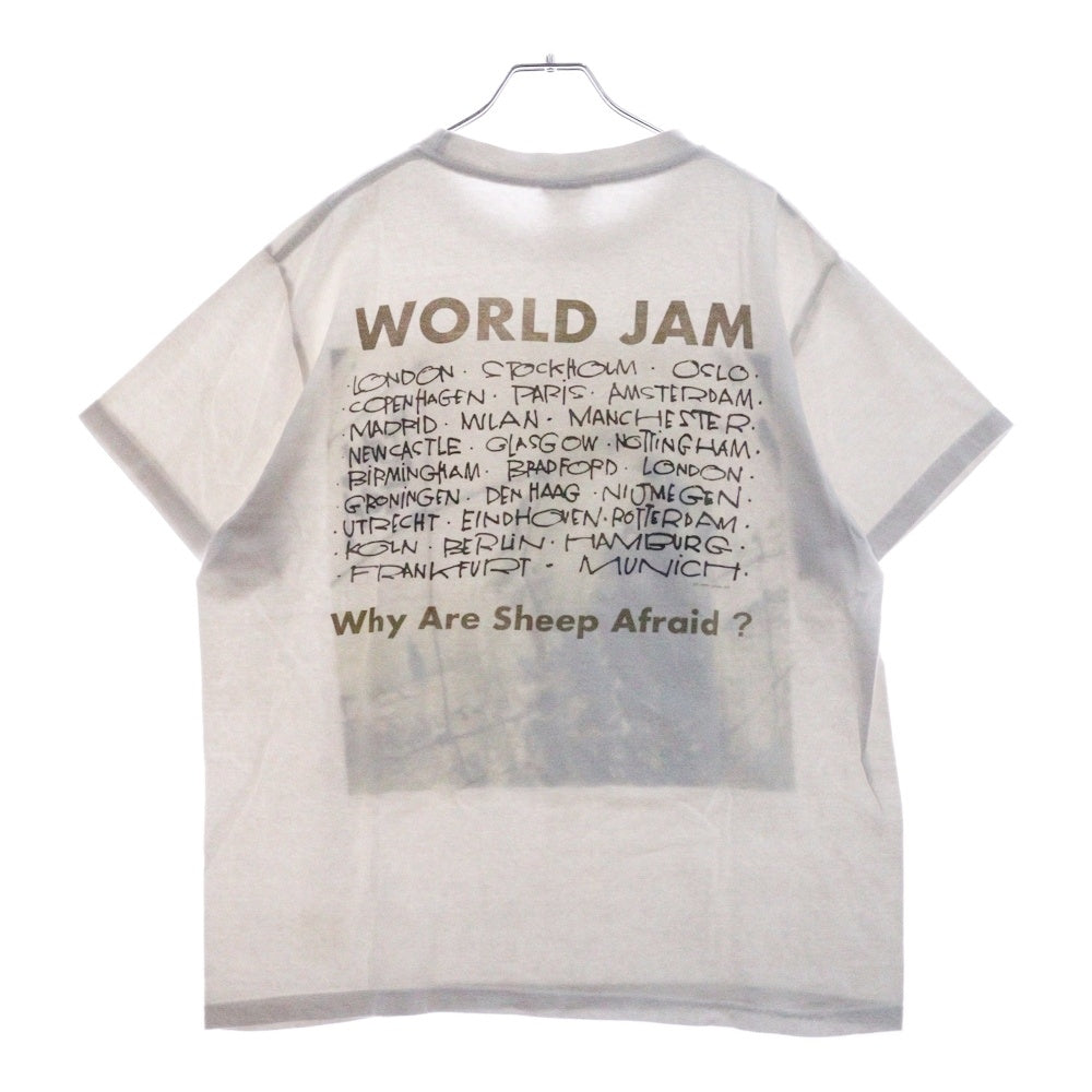 VINTAGE(ヴィンテージ) 90s PEARL JAM 1993 WHY ARE SHEEP AFRAID パールジャム Tシャツ 半袖カットソー ホワイト