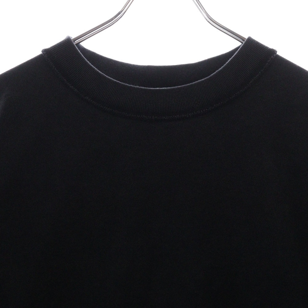VETEMENTS(ヴェトモン) 23AW Inside Out Shark L/S UE54LS140B インサイドアウト シャークプリント オーバーサイズ 長袖Tシャツ ブラック