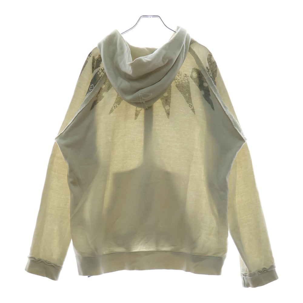 AFFA(エーエフエフエー) 05AW UNDERCOVER AF5A5 転写プリント ジップアップパーカー フーディー