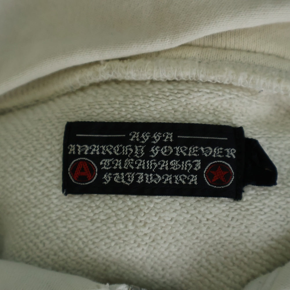 AFFA(エーエフエフエー) 05AW UNDERCOVER AF5A5 転写プリント ジップアップパーカー フーディー