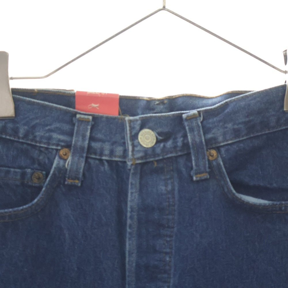 Levi's(リーバイス) 80S 501 ハチマル ボタン裏524 デッドストック ストレートデニムパンツ インディゴ