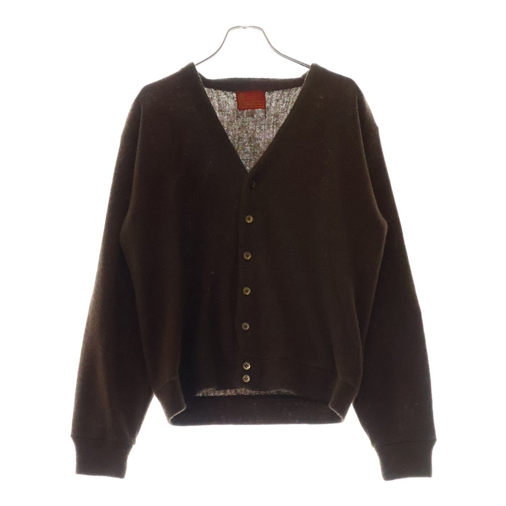 VINTAGE(ヴィンテージ) 70s VINTAGE Sears Acrylic Knit Cardigan アクリル ニット カーディガン ブラウン
