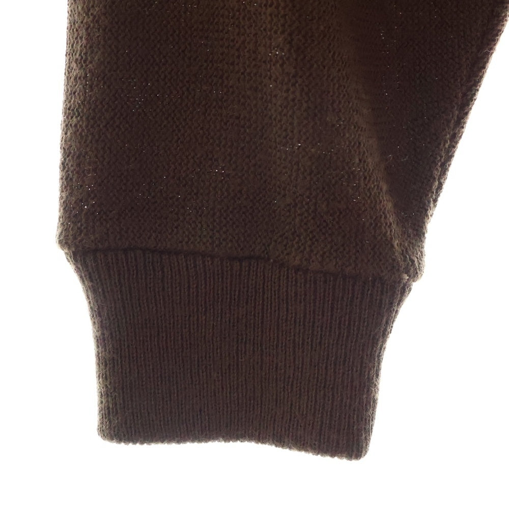 VINTAGE(ヴィンテージ) 70s VINTAGE Sears Acrylic Knit Cardigan アクリル ニット カーディガン ブラウン
