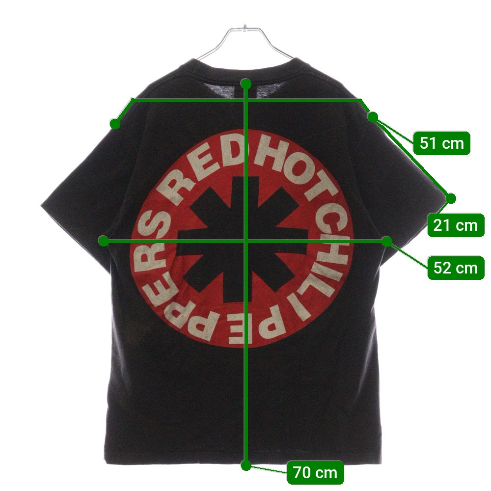 VINTAGE(ヴィンテージ) 90s RED HOT CHILI PEPPERS 1990 PICASSO TEE レッドホットチリペッパーズ ピカソ 両面プリント半袖Tシャツ カットソー ブラック