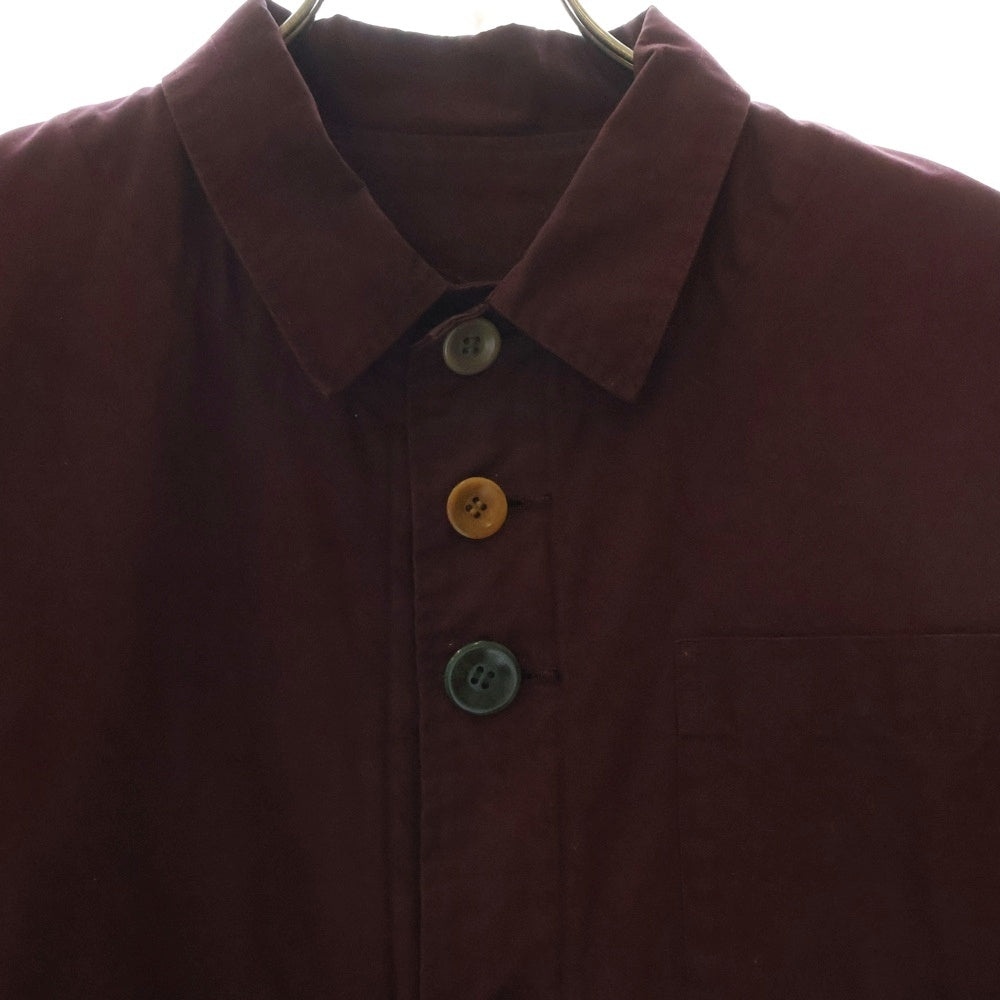 UNDERCOVER ISM(アンダーカバーイズム) 12AW Cotton Quilting Jacket 転写プリント コットン キルティング ジャケット J4202-2 ボルドー