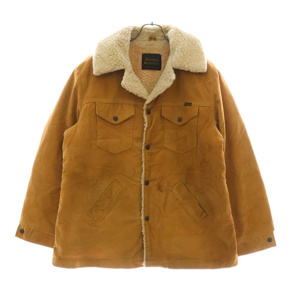 Wrangler(ラングラー) 70s ボアライナー コーデュロイ チョアコート ブラウン